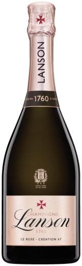Champagne Lanson Le Rosé Création 67 0,75l | 6er Karton