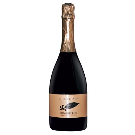 Le Filigare | Spumante Rosato Brut Metodo Classico VSDQ | 6er Karton